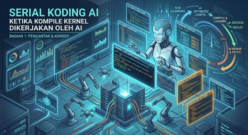 Serial Koding AI - Bagian 1: Ketika Kompile Kernel Dikerjakan Oleh AI