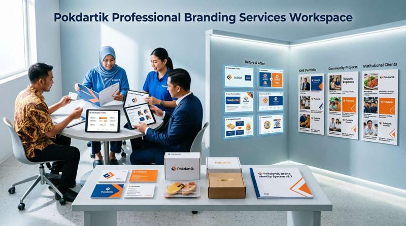 Layanan Branding Profesional untuk UMKM, Komunitas, dan Instansi