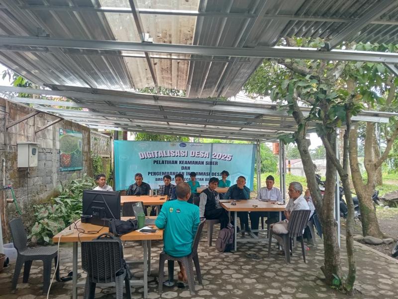 Hari Pertama Pelatihan Keamanan Siber dan Pengembangan Informasi Desa Tekankan Perlindungan Perangkat Digital