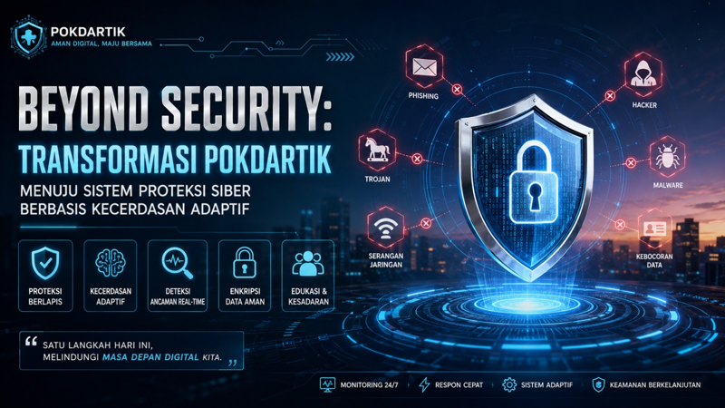 Beyond Security: Transformasi Pokdartik Menuju Sistem Proteksi Siber Berbasis Kecerdasan Adaptif